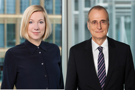 Stephanie Caspar und Christian Nienhaus leiten die beiden neu geschaffenen Verlagseinheiten/ Fotos: Axel Springer