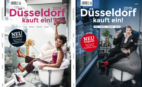 Zwei Cover zur Wahl bietet der Einkaufsfhrer der Rheinischen Post