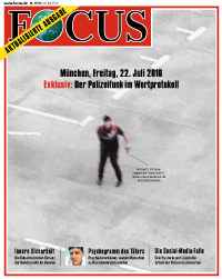 Anlsslich des Mnchner Attentats vom Freitag kommt am Dienstag eine aktualisierte Ausgabe von Focus in den Handel