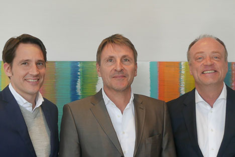v.l.: Vincent Nolte, Frank Nolte, Jan Carlsen