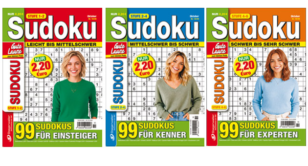 Stegenwaller startet neue Sudoku-Reihe -