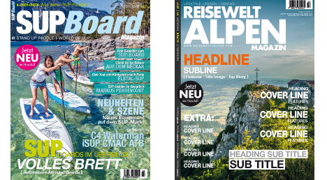 Zwei neue Outdoor-Magazine aus dem Modellsport Verlag strmen die Presseregale/ Foto: Modellsport Verlag